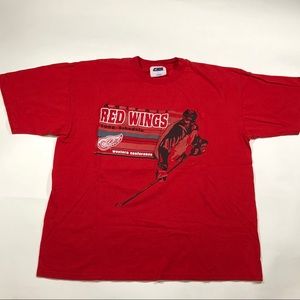 Vintage Red Wings T-Shirt 98’ Schedule